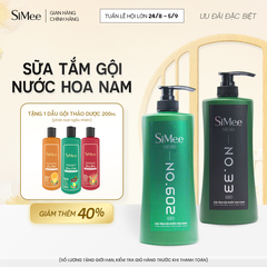 [TẶNG QUÀ] Sữa tắm gội nước hoa nam SiMee 2in1 Chai 600ml – Tiện lợi, nam tính, cuốn hút