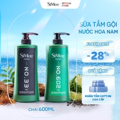 [TẶNG QUÀ] Sữa tắm gội nước hoa nam SiMee 2in1 Chai 600ml – Tiện lợi, nam tính, cuốn hút
