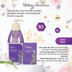Sữa tắm nước hoa Simee Linh Lan - Simee Perfumed Shower Gel Lily of the Valley
