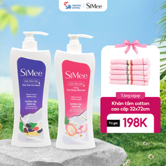Sữa tắm Spa SiMee  | Làm sạch - Dưỡng trắng – Dưỡng ẩm – Dịu da | Chai 1L dung tích lớn, tiết kiệm hơn