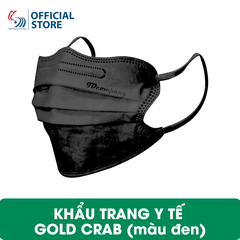 Khẩu trang y tế Gold Crab -  Túi 10 cái