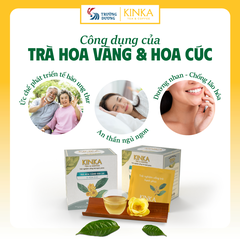 Meditation Tea - Trà hoa vàng Gia Lai & Hoa cúc | 40g (20 gói x 2g)