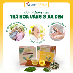 Super Antioxidant - Trà hoa vàng Gia Lai & Xạ đen | 40g (20 gói x 2g)