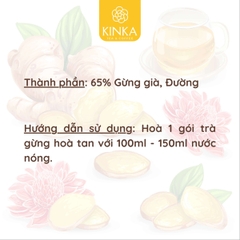 Trà gừng hoà tan KINKA (10 gói x 10g)
