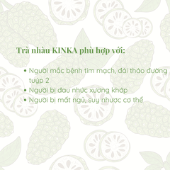Trà Nhàu KINKA (2g x 60 Túi) - Hỗ trợ kháng viêm, tăng cường hệ miễn dịch