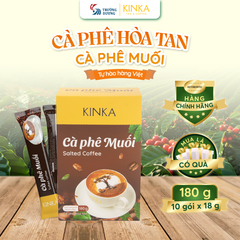 Cà phê Muối KINKA | 180g (10 gói x 18g)