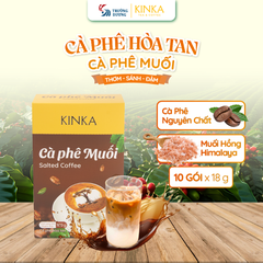 [TẶNG CA 1 LÍT] Combo 3 Hộp Cà phê hòa tan KINKA
