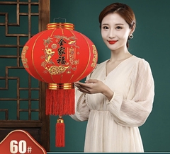 Đèn lồng trang trí Tết size 60cm