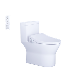 Bồn cầu 1 khối C1374F nắp rửa điện tử TAF512H