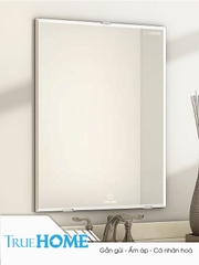 Gương GLS HS00R11 trơn chữ nhật đứng vát cạnh 45x60