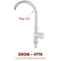 Vòi chậu rửa chén KSN KSOM-47T8 nước lạnh