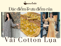 Vải cotton lụa: Đặc điểm & ưu điểm nổi bật của vải cotton lụa mà bạn chưa biết