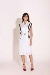Refined White | Đầm Linen D14037LW01