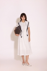 Ivory Ease Dress | Đầm Linen D14054LW01