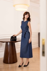 Denim Elegance | Đầm Jean Wash D14098LW01