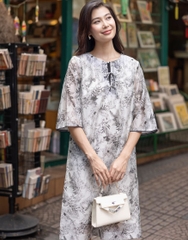 Đầm Suông Tơ Bông Swanlake - D11792LW01