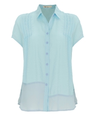 Áo Sơ Mi Sát Nách Vải Tơ Swanlake - A11355LW02