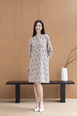 Đầm Phom Suông Cotton Tay Lỡ Swanlake - D12364LW01