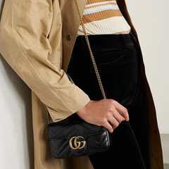 Gucci GG Marmont Matelassé Leather Super Mini Bag