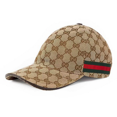 Mũ Gucci Original GG Canvas Baseball With Web Beige Size L M S