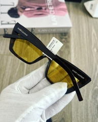 Kính Ysl Unisex Lense Vàng Trendy