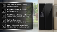 Tủ lạnh Samsung Inverter 634 lít Side By Side RS80F65J2BSV