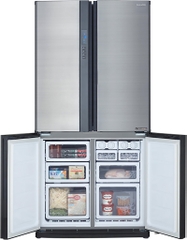 Tủ lạnh Sharp Inverter 556 lít SJ-FX631V-SL