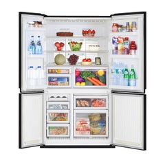 Tủ lạnh Mitsubishi MR-LA72ER-GSL-V 580 lít Inverter màu bạc ánh kim