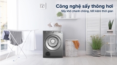 Máy sấy thông hơi Electrolux 8.5 kg EDV854N3SB Mới 2022