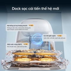 Robot hút bụi Roborock Qrevo Curv 2 Pro | Lực hút 25.000 Pa