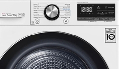 Máy sấy quần áo LG Inverter 9 kg DVHP09W