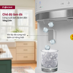 Cây nước nóng lạnh bình âm có chức năng làm đá Fujihome WD628C-IM
