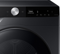 Máy sấy Samsung Inverter 9 kg DV90T7240BB/SV bơm nhiệt