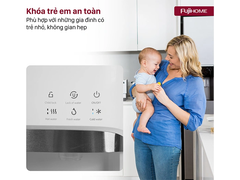 Cây nước nóng lạnh bình âm có chức năng làm đá Fujihome WD628C-IM