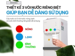 Cây nước nóng lạnh bình âm cao cấp Fujihome WD606ES ( Giá chưa VAT )