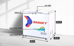 Tủ Đông Sanaky VH-2299A1 175 lít