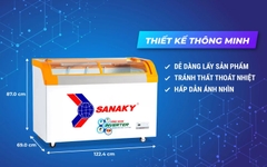 Tủ Đông Inverter Sanaky VH-4899K3B 350 lít