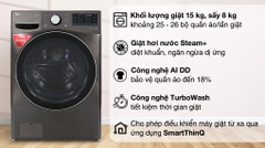 Máy giặt LG Inverter 17 kg F2517SNTG