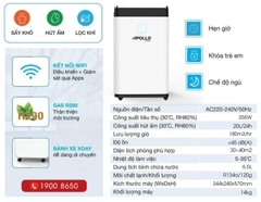 Máy Hút Ẩm Apollo Sumikura 20 Lít NV-210Apollo