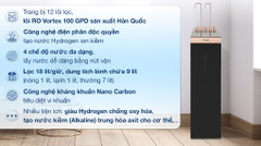 Máy lọc nước RO nóng nguội lạnh Hydrogen ion kiềm Kangaroo Sumire KGHC12A3 12 lõi