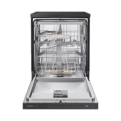 Máy rửa bát Samsung Bespoke DW60CB750FAPSV với hệ thống rửa xoáy kép Water Jet Clean™