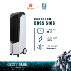 Quạt điều hòa Boss S106 - 28 lít - 160W