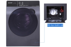 máy giặt Sharp Inverter 10.5 Kg ES-FK1054SV-G