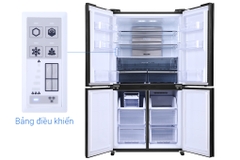 Tủ lạnh Sharp Inverter 362 lít SJ-FX420V-SL