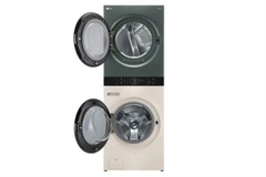Tháp giặt sấy LG WashTower Inverter giặt 14 kg - sấy 10 kg WT1410NHEG