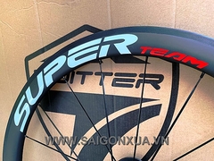 Bộ bánh xe SUPERTEAM 50 Full Carbon (mới 100%)