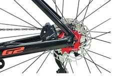HÀNG ORDER : Xe đạp đua SAVA G2 DISC, 2022 - Khung full Carbon, full groupsets Shimano ULTEGRA R8000. Màu Đen/Xanh