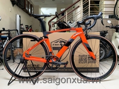 Xe đạp đua TWITTER CYCLONE PRO - Khung full Carbon, groupsets Retrospec 11 LÍP (Cam)