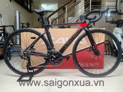 Xe đạp đua SAVA X9-1 - Khung full Carbon, group Shimano 105 R7000 (4 món) - 2 đĩa 11 líp . Màu Đen