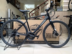 Xe đạp thể thao touring TRINX (THẮNG ĐĨA DẦU), Group Shimano 24 tốc độ. Hàng nhập khẩu nguyên chiếc, mới 100%. Màu Đen